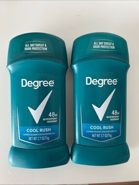 NWT DEGREE Cool Rush deodorants
